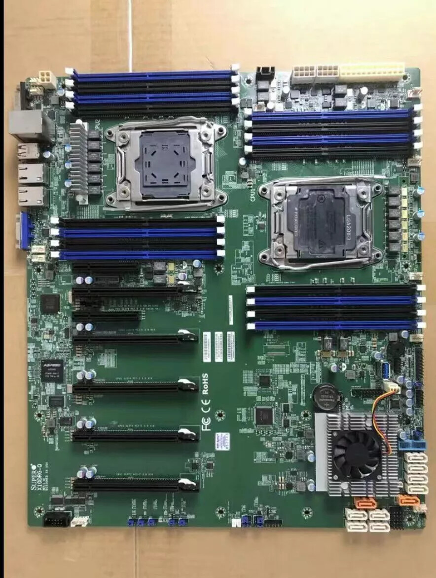 Supermicro X10DRG-Q Intel C612 Dual Xeon LGA2011 -V3V4 Motherboard