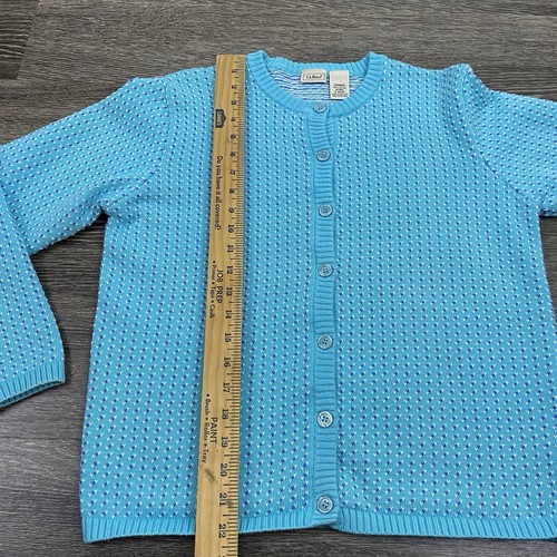L.L. Bean Cardigan Sweater Womens Size XL Norwegian Button Grannycore Christmas - Picture 10 of 12