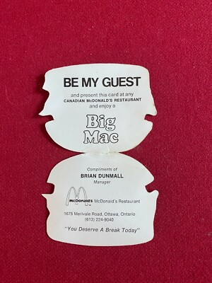 1970's, McDonald's, Free 