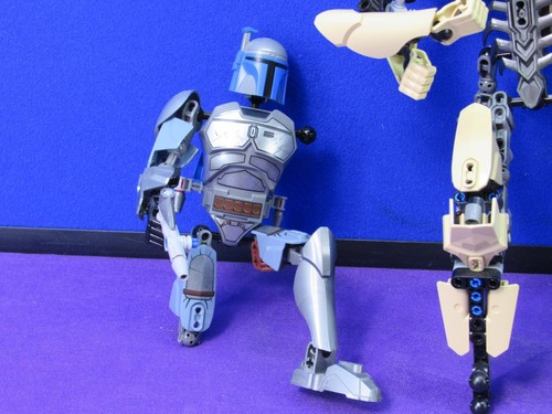 LEGO Star Wars Buildable Figure General Grievous 75112 Incomplete As-Is + Jango - Picture 2 of 5