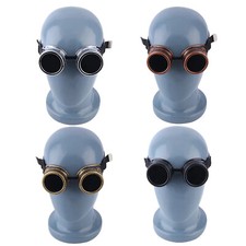 NEW Steampunk Goggles Glasses Vintage Cyber Goth Punk Retro Welding Sunglasses