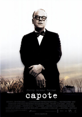 Capote ORIGINAL A1 Kinoplakat gerollt Philip Seymour Hoffman / Catherine Keener