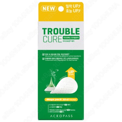 ACROPASS Trouble Cure Mega Pack 36P Micro Needle Patch AntiBlemish Acne Skincare