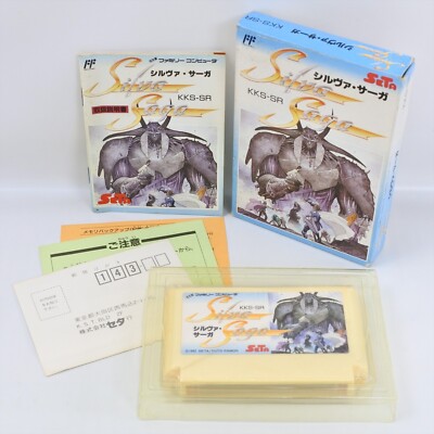SILVA SAGA Famicom Nintendo 2235 fc | eBay