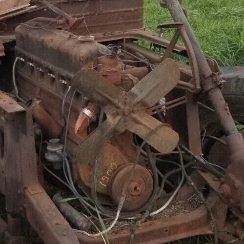 COE Cooling Fan & Pulley & Bolt Chevrolet Truck 41 1941 1946 1942 46 GMC Cabover - Image 3 of 4