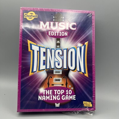 Tension Music Edition Top 10 Namensspiel Cheatwell Spiele Musik Quiz Sealed