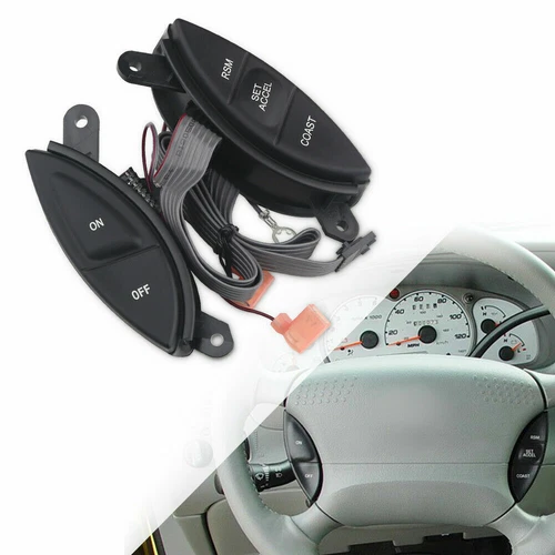 Interruptor de control de crucero del volante para Ford F150 Explorer Ford F-150 Ranger - Imagen 2 de 18