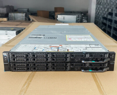 Dell PowerEdge FC830 FX2S Dual 8X2.5 2x 2000W 2xh730 8xE5-4610V4  256GB 4x 1.2Tb