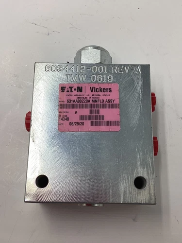 Eaton Vickers Manifold Assembly 631AA00228A