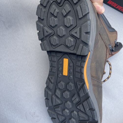 Wolverine Contractor Lx Epx 6" W10909 Herren Größe 13 braun Leder Arbeitsstiefel - Bild 5 von 6