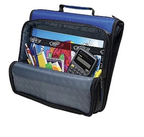 Case it Universal 2 3-Ring Zipper Binder Black LT-007-BLACK - Bild 3 von 9