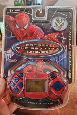 NIP Spider-Man 3 Electronic Hand Held Game 2007 Techno Source LCD Video NEW