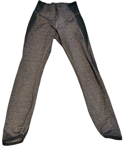 Lululemon Two Tone Dark Gray Capri / Lulu Lemon Yoga Pants - Women's Size 4
