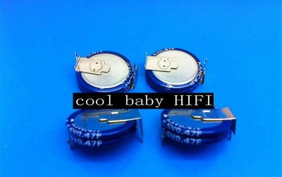20PCS 5.5V 0.47F KAMCAP Coin-H Electric Double Layer Farad Super Capacitor