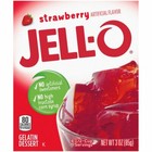 Jell-O Strawberry Gelatin Dessert Mix 3 oz (4 pack)