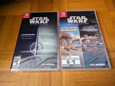Star Wars Racer and Commando Combo with Jedi Knights Collection Nintendo Switch