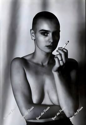 Sinead O'Connor, Portrait by Anton Corbijn - High-Resolution Archival Art Print