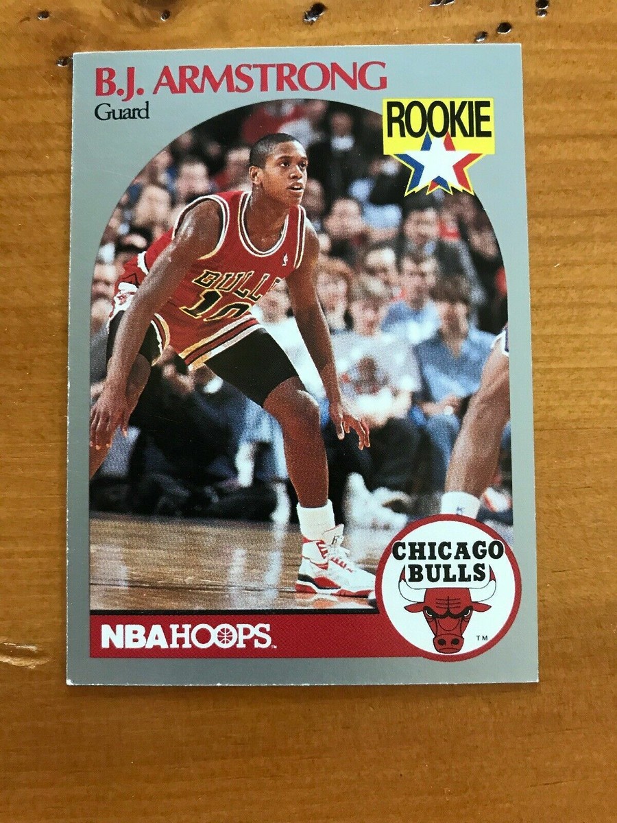 1990-91 NBA Hoops B.J. Armstrong Rookie Card #60 | eBay