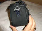 samsonite camera bag. black. zipper closure, strap and handle — photo 8