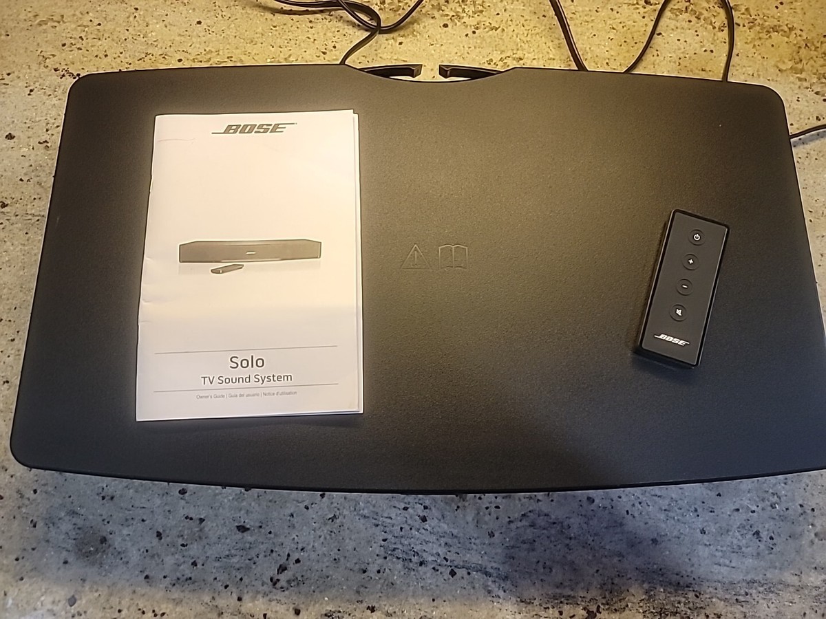 極美品　BOSE SoloTV SOUND SYSTEM ボーズ　410376 Amazon.com: Bose Solo TV Sound System : Electronics