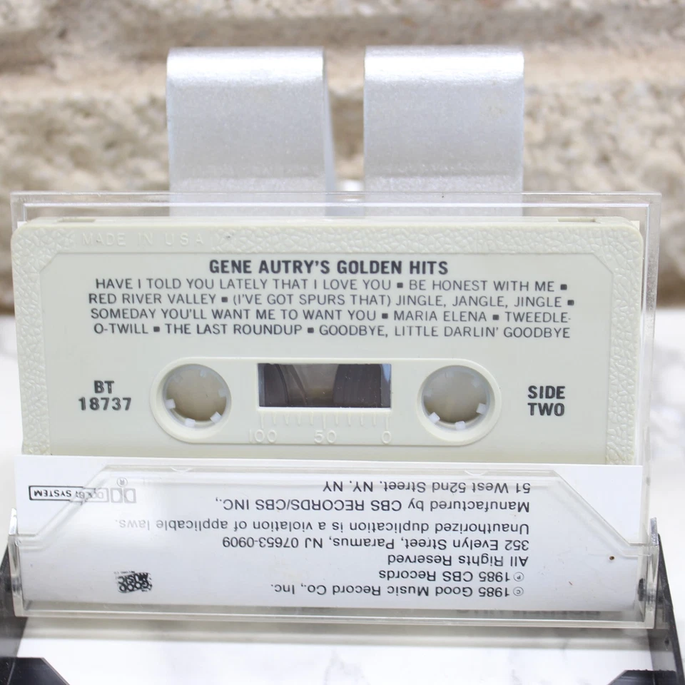 Gene Autry's Golden Hits Cassette Album Tape Country - Image 4 of 4