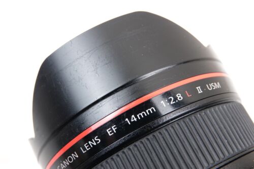 CANON EF 14mm f2.8 L II USM PRIME LENS - GOOD USED CONDITION - Picture 13 of 13