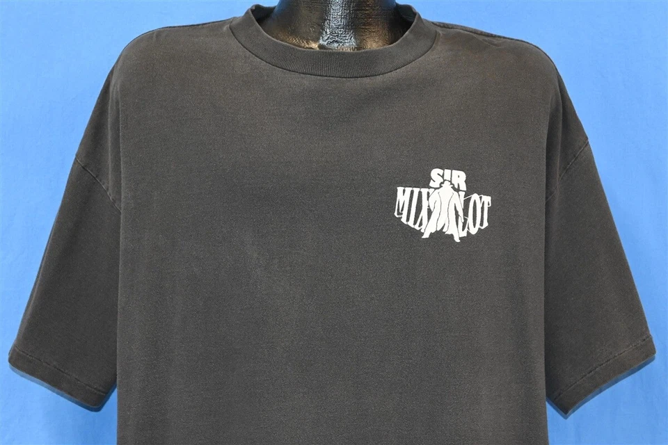 Camiseta vintage años 90 SIR MIX-A-LOT RAPTEES HIP HOP 1992 MACK DADDY TOUR XXL Foto 2 de 4