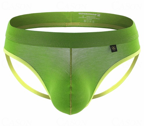 Men's Modal Boxer Jockstrap Underwear Sexy G-strings Thong Underpants M L XL - Picture 27 of 68