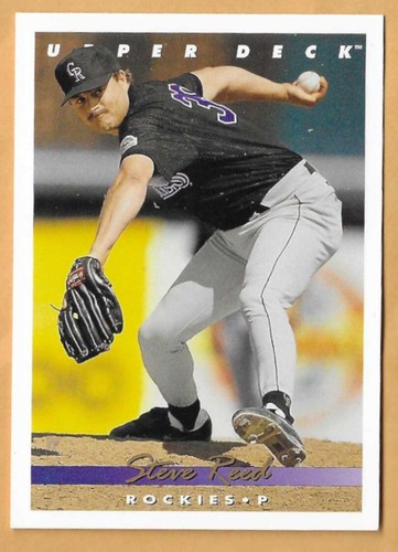 STEVE REED COLORADO ROCKIES #752 - UPPER DECK NM-MT 1993 | eBay