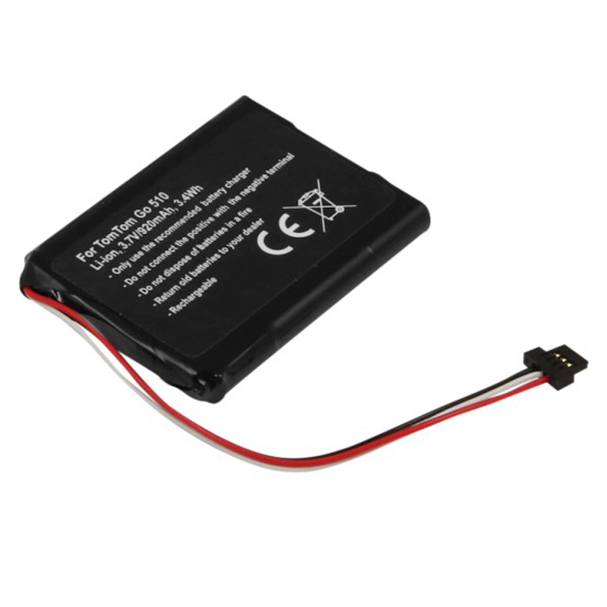 Batterie pour TomTom GO 510 défectueux : Solution de réparation Avizar 3.7V