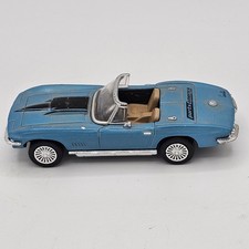 Vintage New-ray 1967 Chevy Corvette Convertible Diecast 143blue Parts America