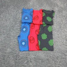 Marvel 3 Pack Pajama Set Kids 9-10Y Multicolor Captain America Hulk Spider-Man