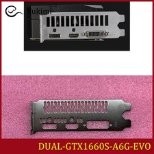 NEW FOR ASUS DUAL-GTX1660S-A6G-EVO otherboard I/O Shield Backplate