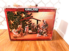 Kirkland Signature 12 Stück Porzellan Krippe Weihnachten Beschreibung prüfen