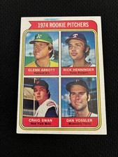 CRAIG SWAN ROOKIE NEW YORK METS 1974 TOPPS #602 VINTAGE BASEBALL CARD !!!. rookie card picture