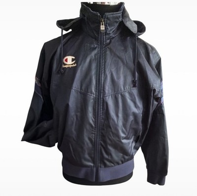 Vintage Champion Products JASPO Windbreaker Jacke M Dunkelblau Goldwin Japan 90s