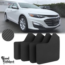 For Chevy Malibu Car Mud Flap Mudguard Splash Guards Front Rear Textured Mudflap