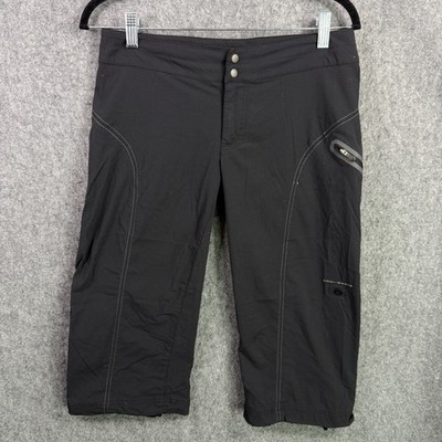 Columbia Titanium Women's Size 4 Black Omni-Shade Hiking Capri Cropped Pants