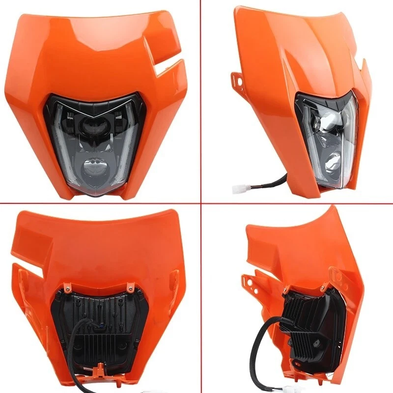 Faro LED con intermitente para KTM 250 XC-W 300 EXC 350 EXCF 450 EXC EXC-F Foto 3 de 4