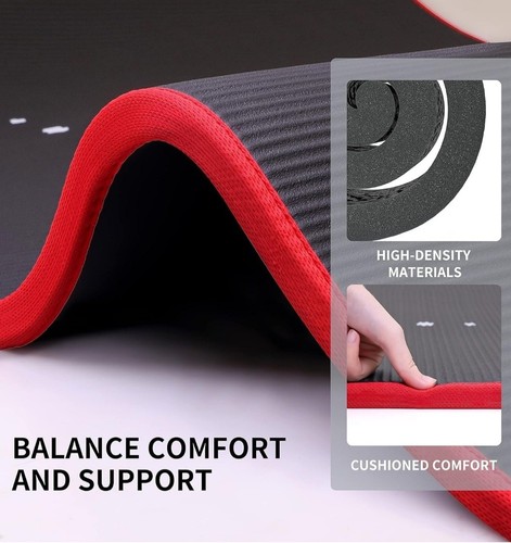 PROIRON NBR Yoga Mat Thick 10MM Exercise Fitness Foam Large Padded High Density - Picture 4 of 5