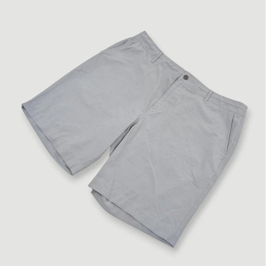 Faherty All Day Shorts Mens 36 9" Inseam Gray Hybrid Quick Dry Stretch Chino