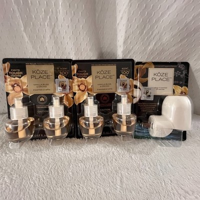 Koze Place Vanilla Bliss & Orchid Plug-In Scented Oil Refills & Plug-In