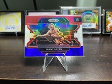 2022 Panini Prizm WWE Red White & Blue Prizm Trent Seven #82