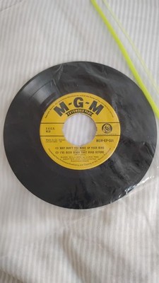 HANK WILLIAMS MGM EXTENDED PLAY EP 551 RARE SINGLE 7'' BRITAIN E.C.C.O NCB