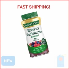 Nature's Bounty Women Multivitamin Gummies, Vitamin Supplements for Adults, Gene