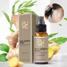 PURC Organic Ginger Extract – 30mL Hair Loss Treatment & Scalp Care Spray