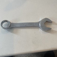 Mac Tools - 1 Stubby 12-point Combination Wrench Cs322r Usa Mac Tools - 1 Stubby 12-point Combination Wrench Cs322r Usa