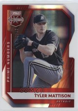 2021 Panini Elite Extra Edition Prime Numbers C Die-Cut /231 Tyler Mattison 0i8b