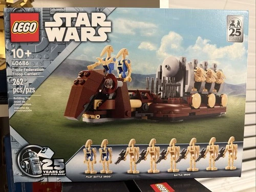Lego Star Wars Trade Federation Troop Carrier 40686 New Sealed NSIB