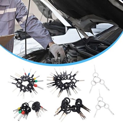 78x Wire Terminal Removal Tool Kit Car Electrical Wiring Crimp Connector Pin New